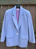 David Brooks Vintage 1980s purple  woman's blazer