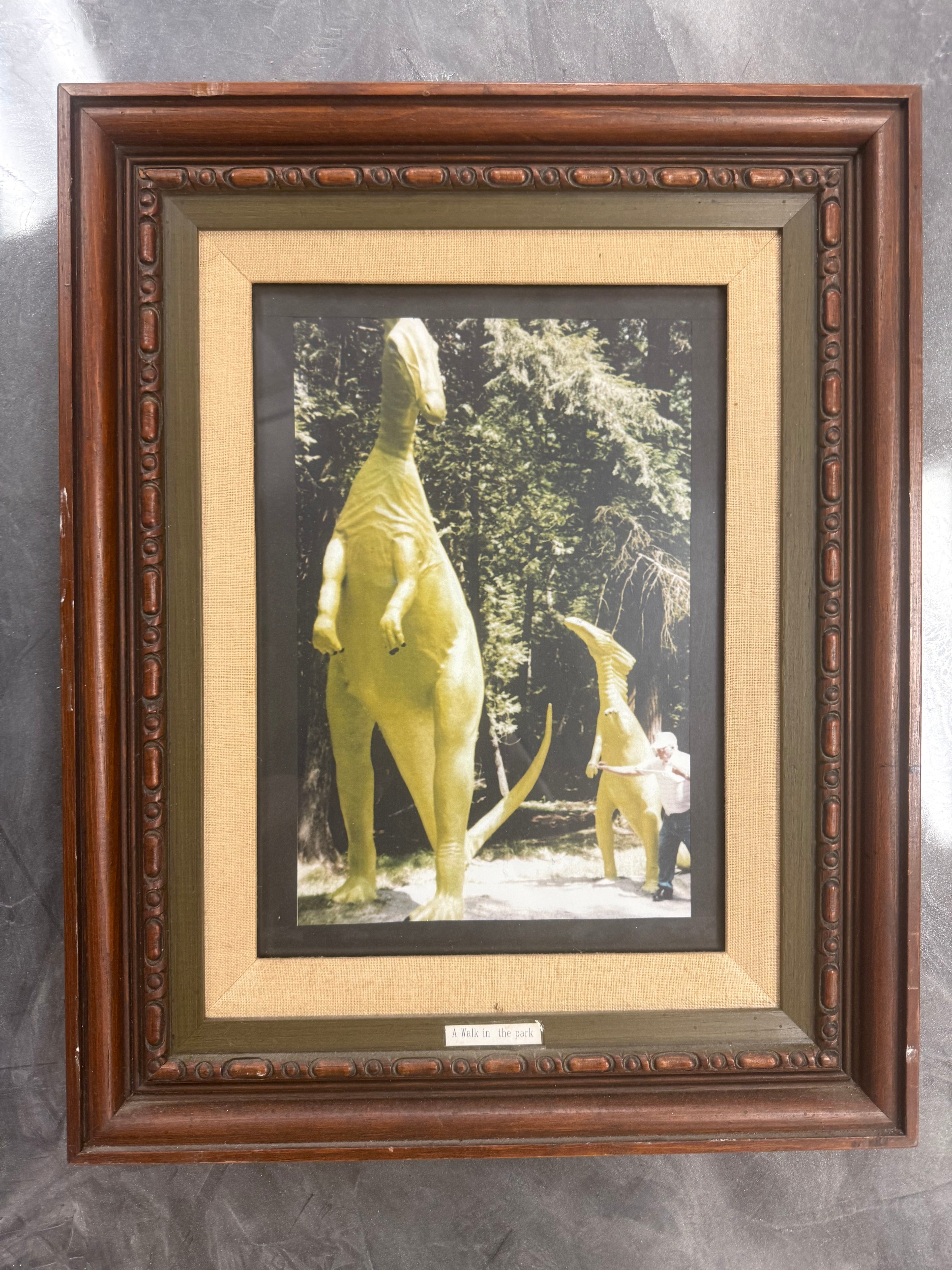 Dinos going for a walk