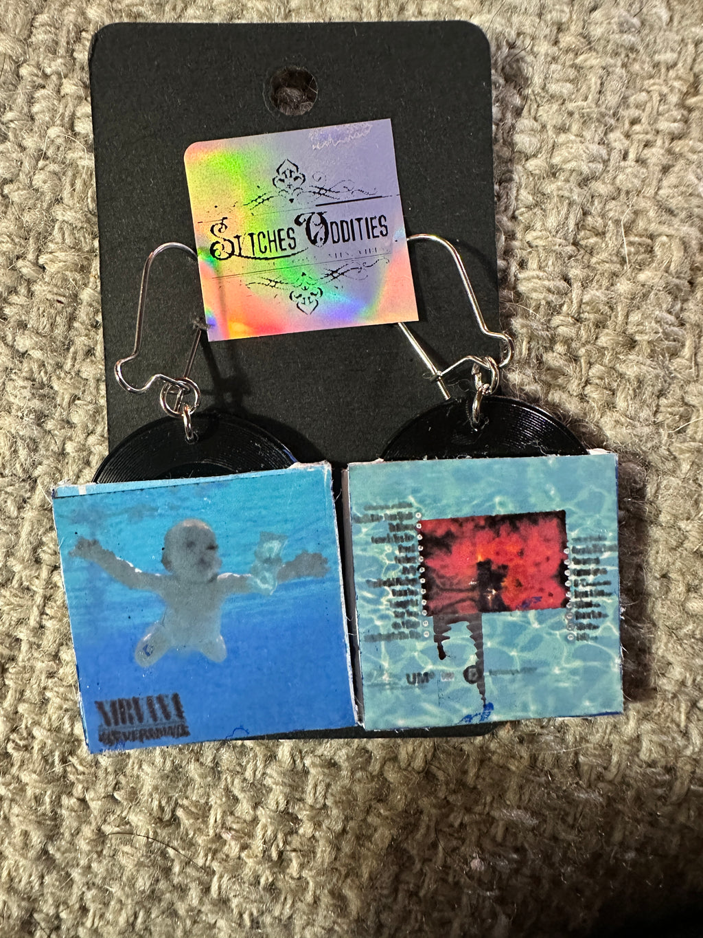 Vinyl Record Necklace