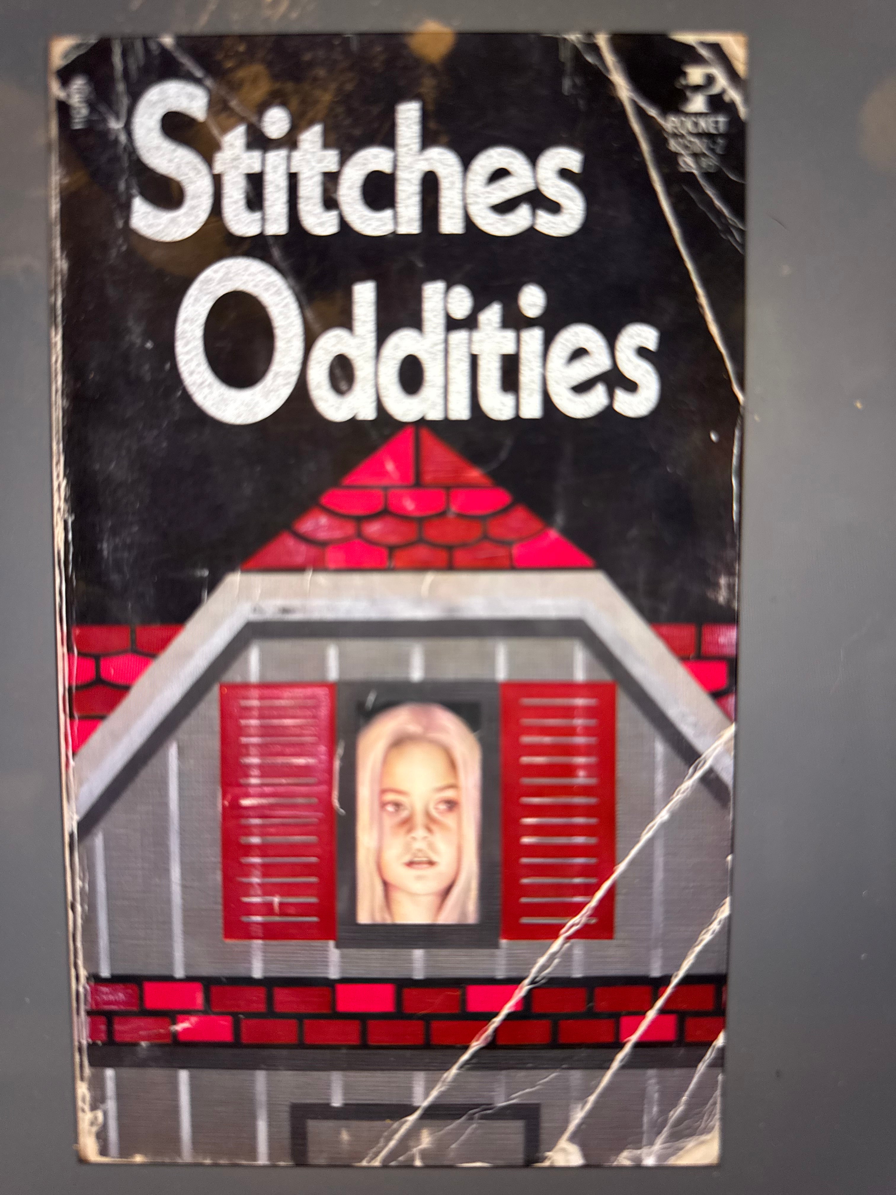 Flowers in Stitches Oddities Sticker