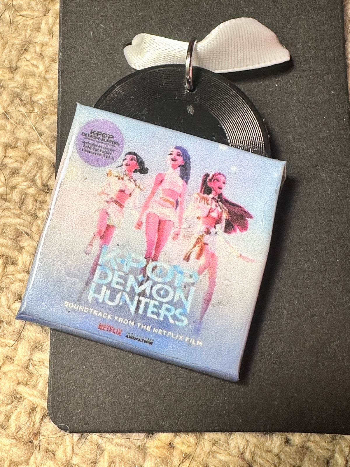 Vinyl Record Necklace