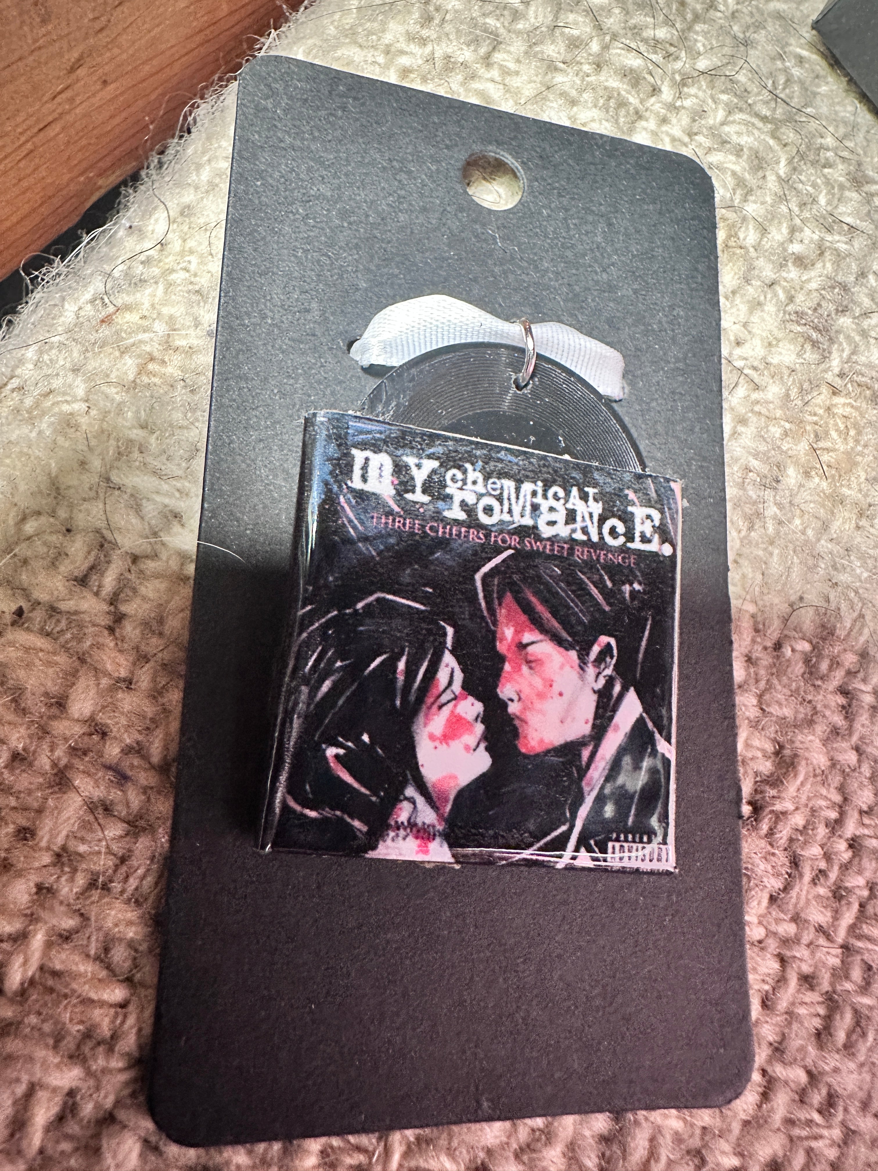 Vinyl Record Earrings