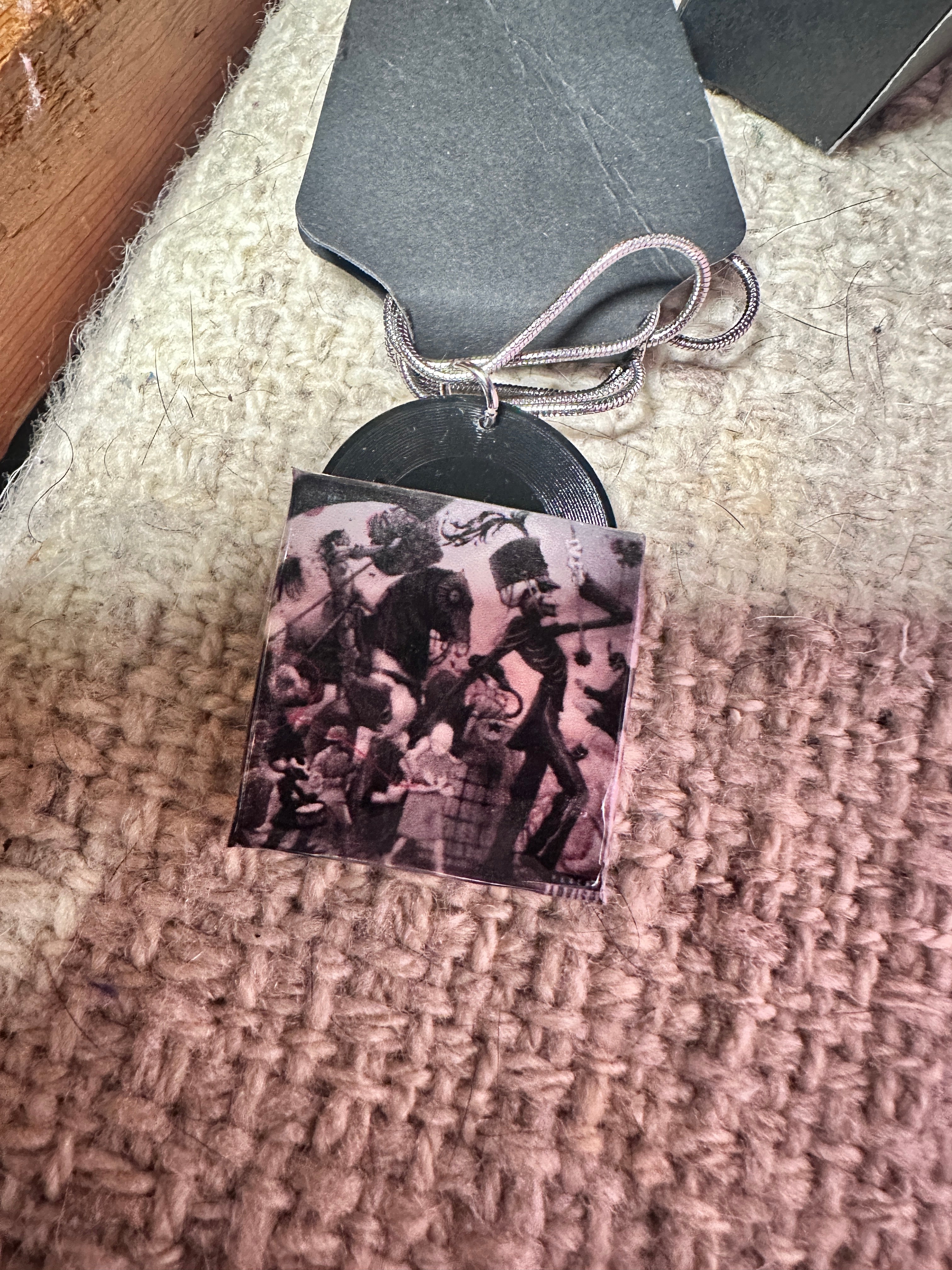 Vinyl Record Earrings