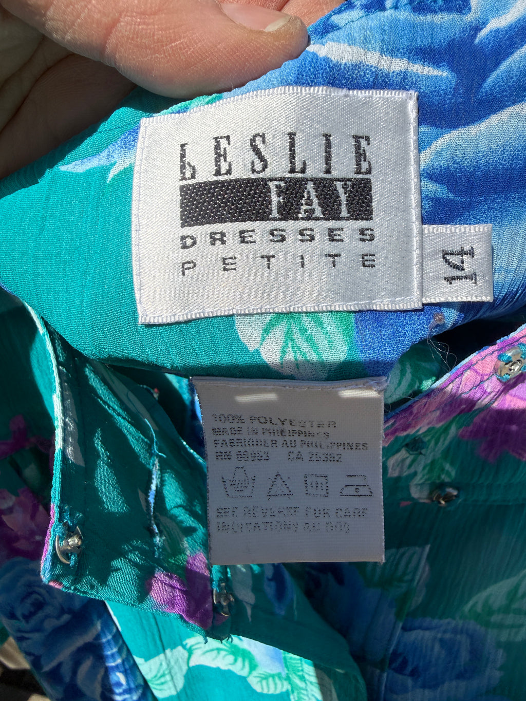 Vintage 80s Leslie Fay #cottagecore #Light acedemia