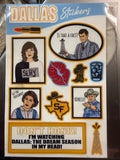 DALLAS TV Show Sticker Pack!