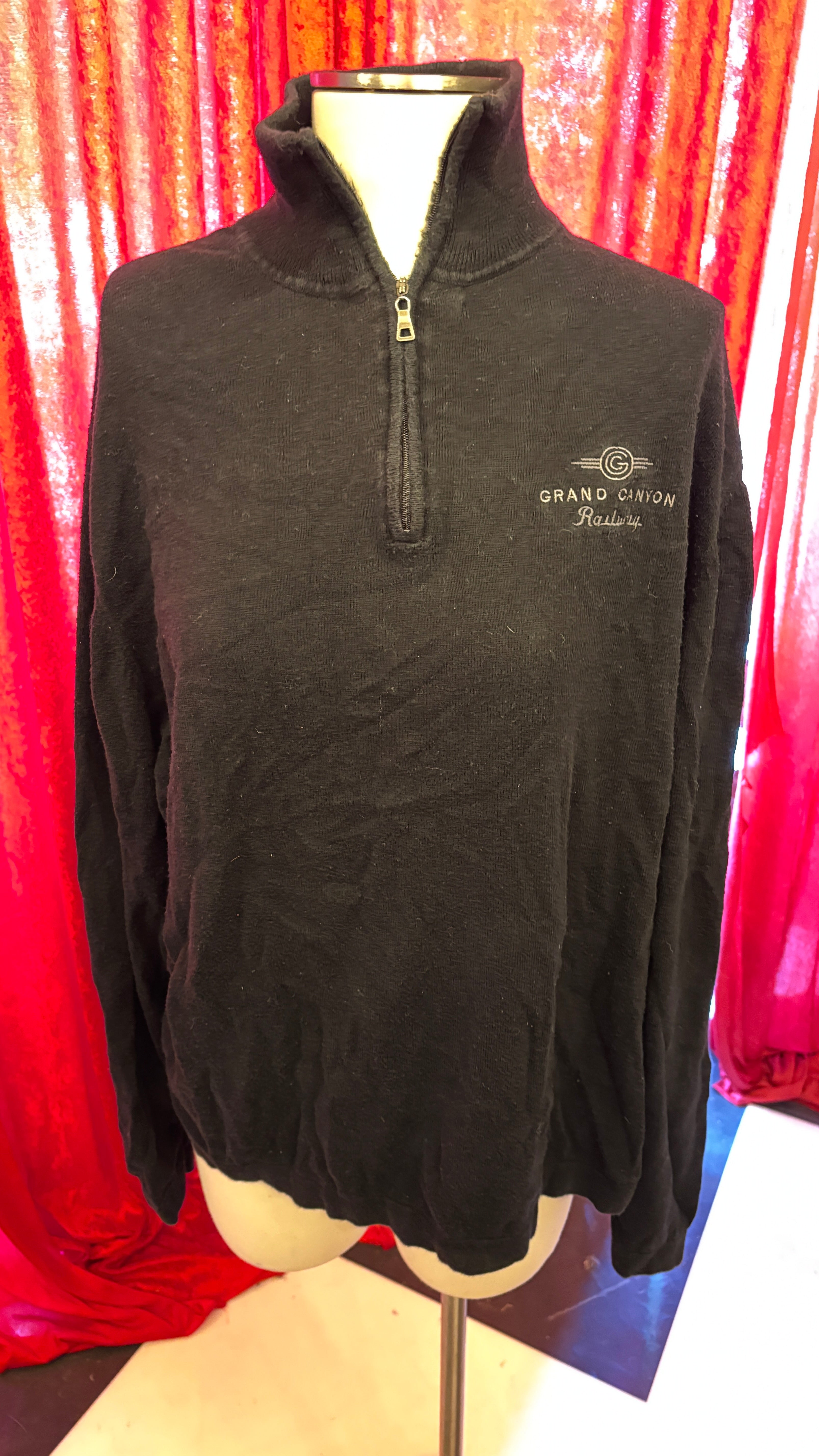 Black Quarter Zip Grand Caynon