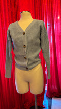 Light Blue V-Neck Cardigan