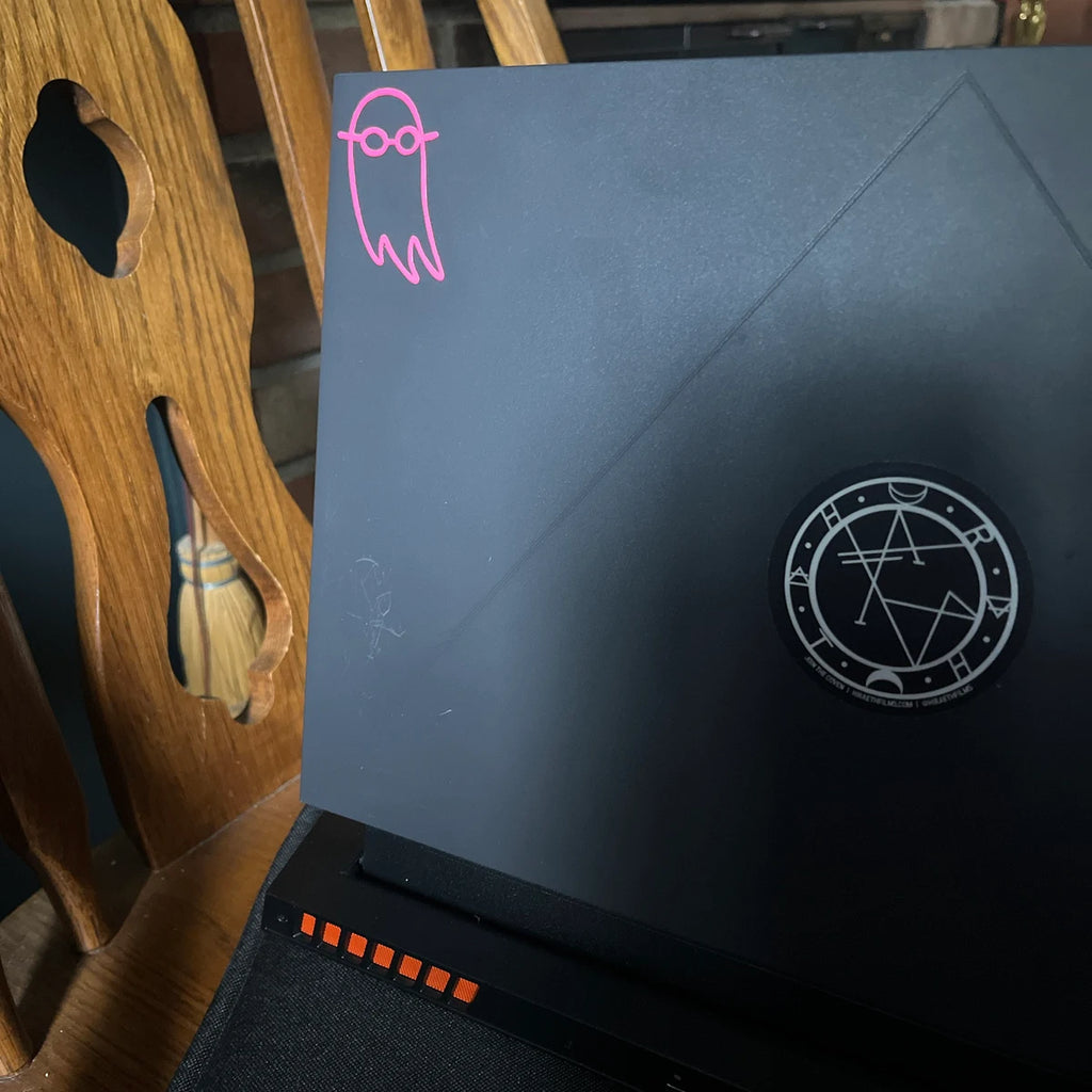 The Pink Opaque -  vinyl sticker, I Saw the TV Glow