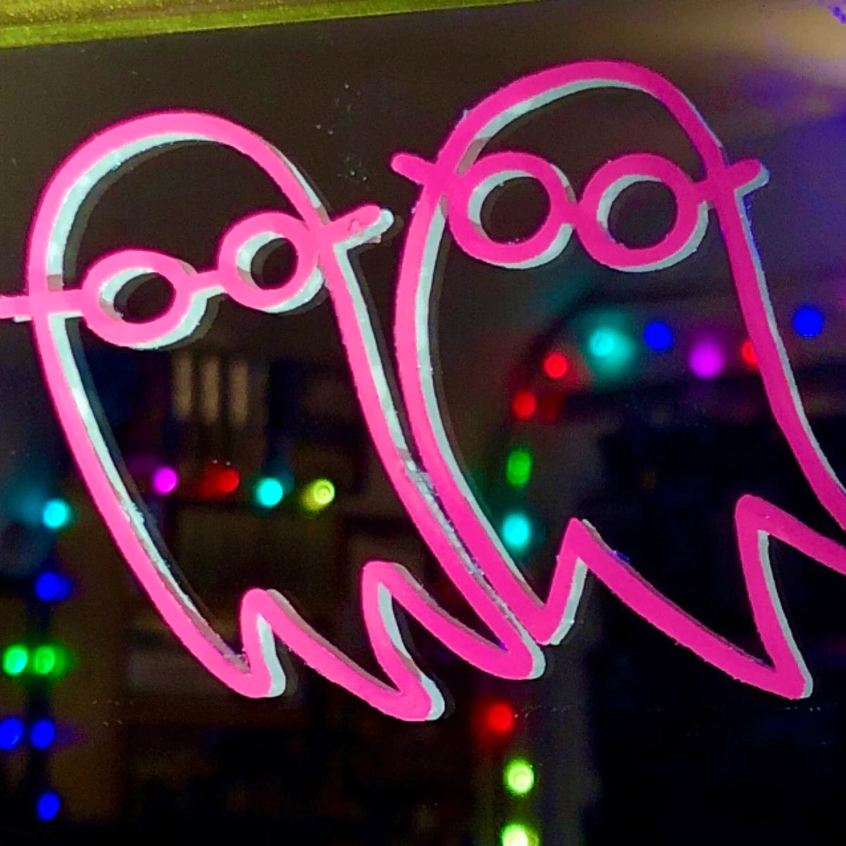 The Pink Opaque -  vinyl sticker, I Saw the TV Glow