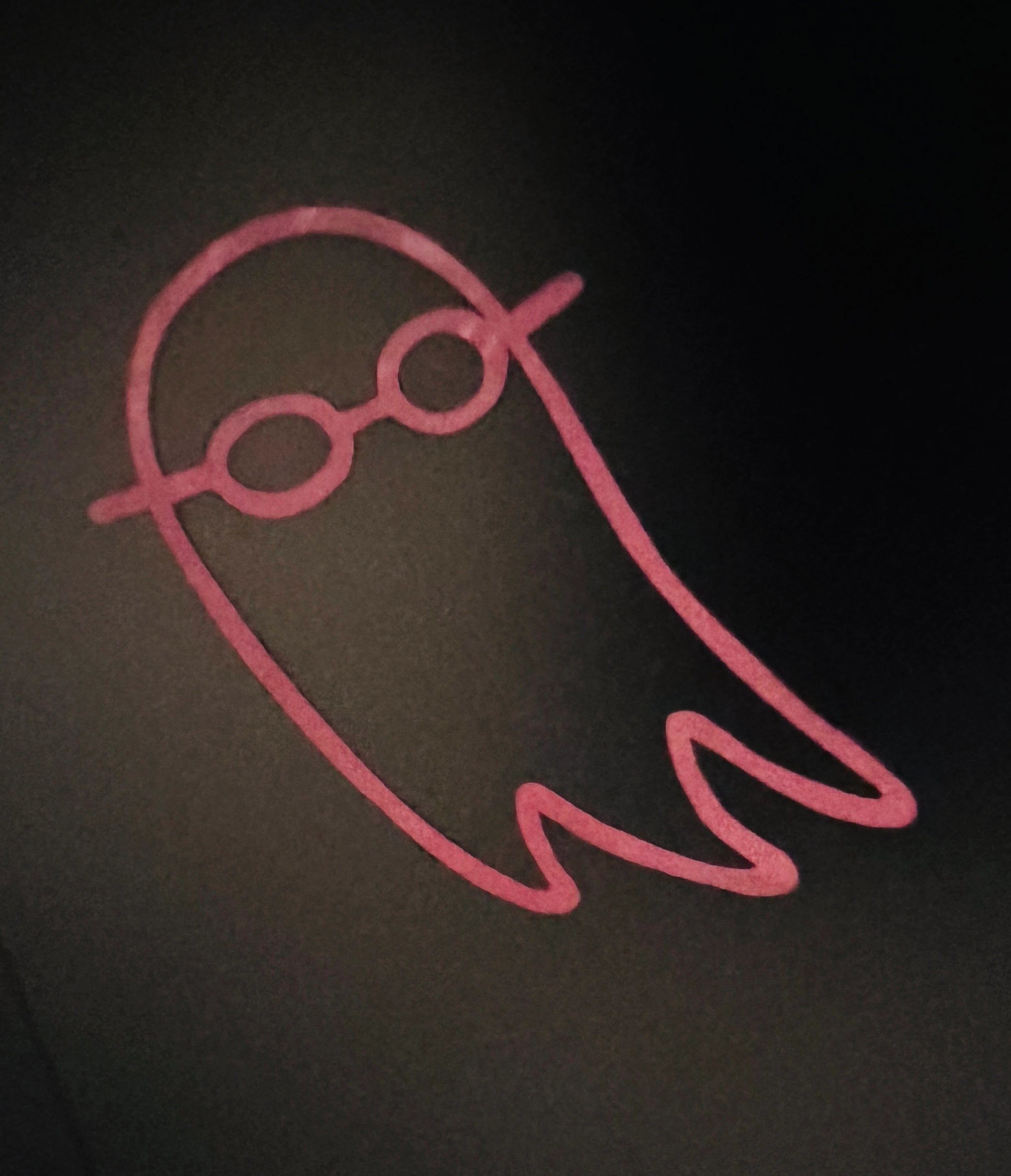 The Pink Opaque -  vinyl sticker, I Saw the TV Glow