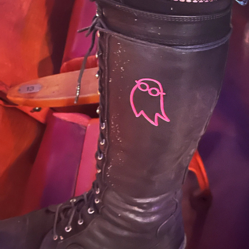 The Pink Opaque -  vinyl sticker, I Saw the TV Glow